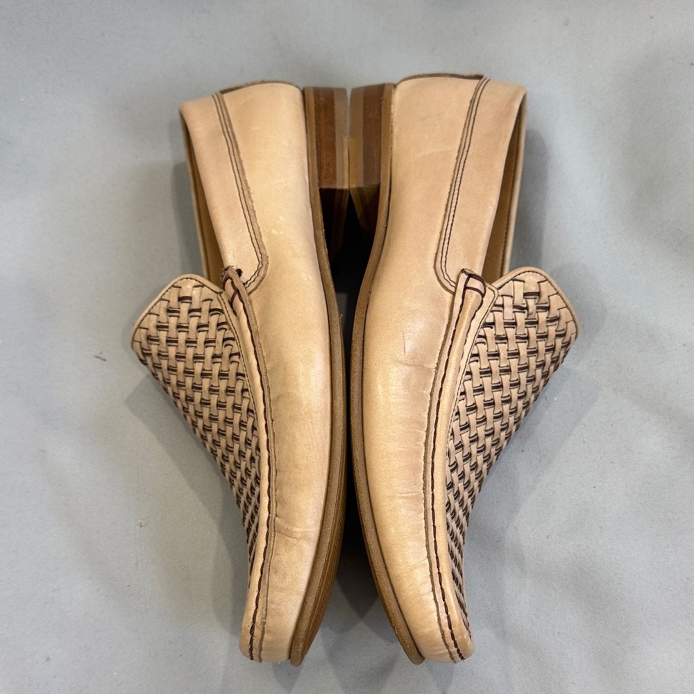 Donald J Pliner Men’s Woven Leather Slip-On Loafers – Size 10 - Picture 7 of 9